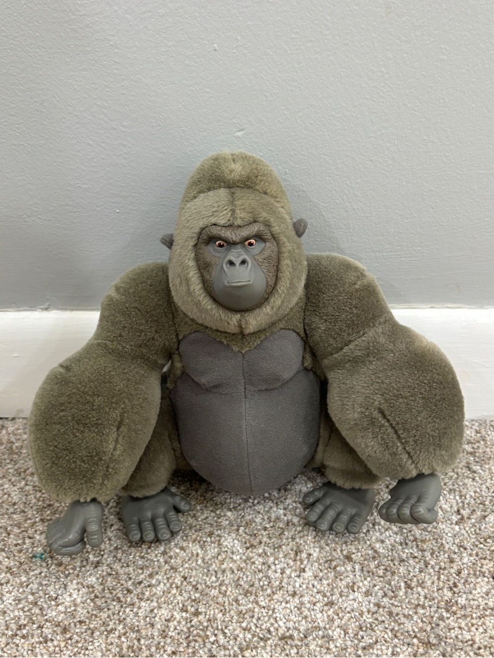 Vintage Mattel Arco Toys Disney Tarzan Kerchak Gorilla Plush Ape 8"